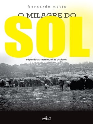 cover image of O Milagre do Sol